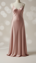 Ivory Silk Slip Nightgown