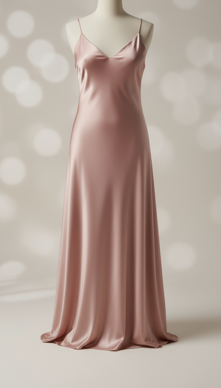 Ivory Silk Slip Nightgown