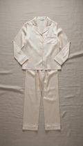 Silk Pajama Set in Blush